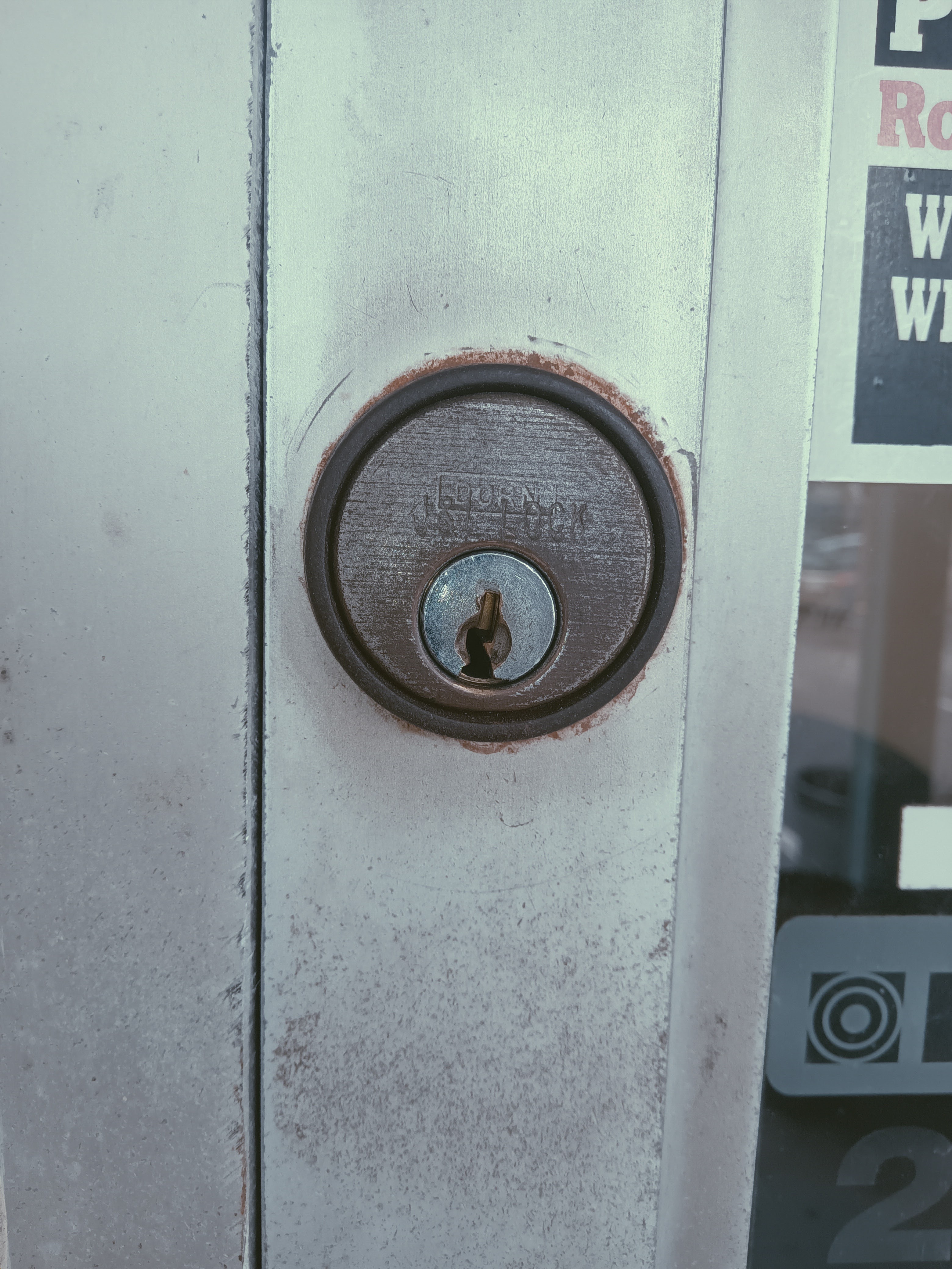 Deadbolt lock repair (Dorma hardware) - Locksmith Kings Point - Premier Locksmith Delray Beach