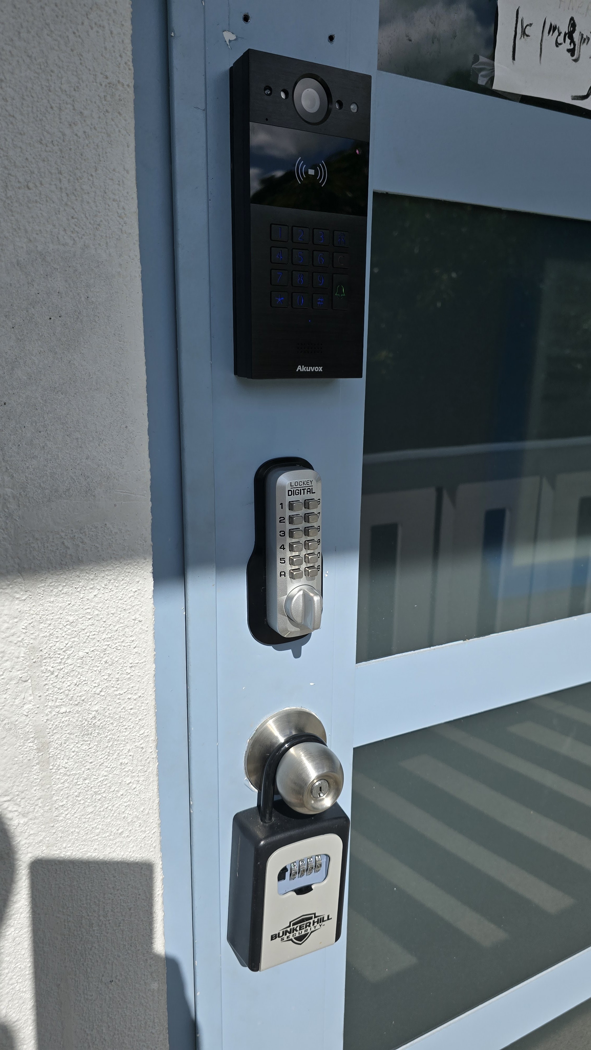 Digital lock installation (Lockey hardware) - Lock Rekeying Kings Point - Premier Locksmith Delray Beach