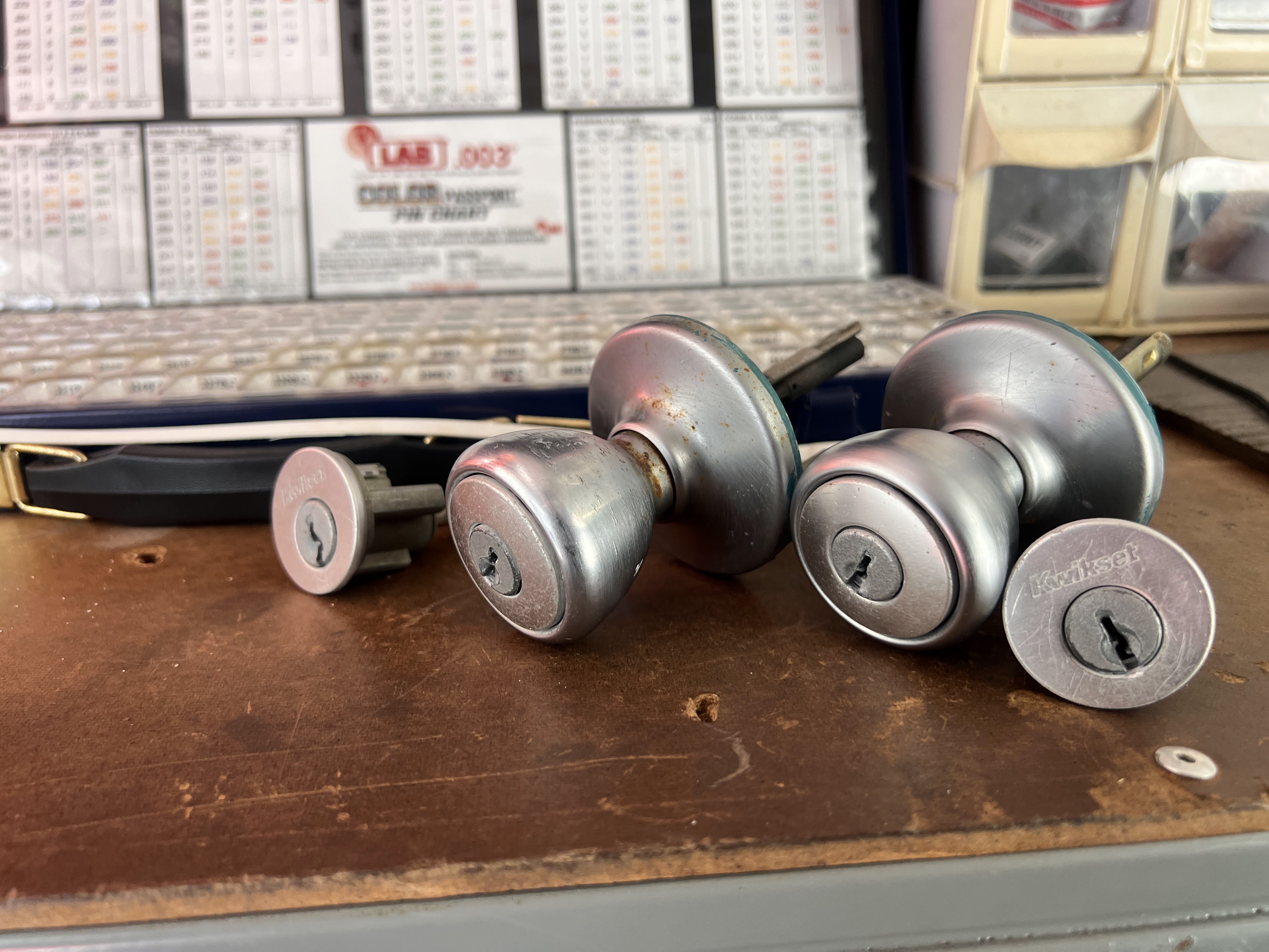 Door lock repair (Schlage hardware) - Locksmith Delray Beach 33446 - Premier Locksmith Delray Beach