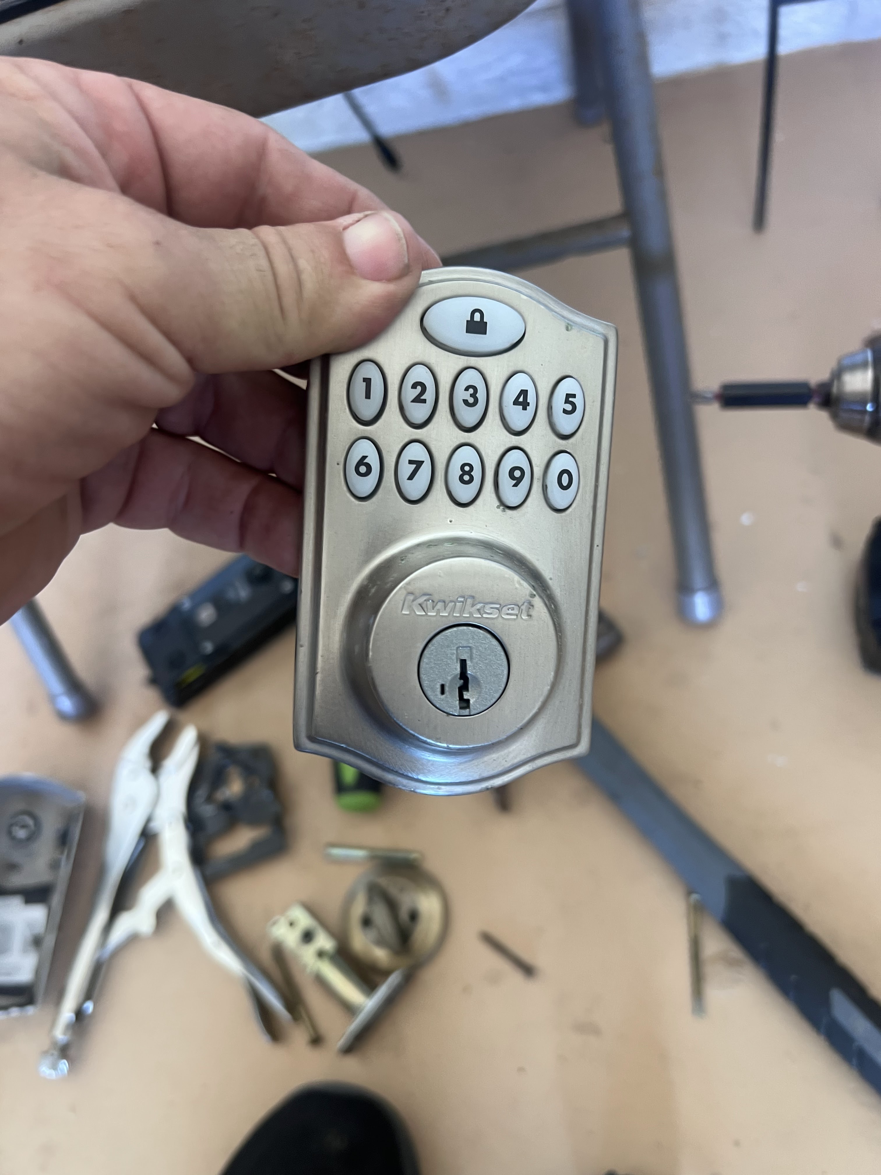 Kwikset smart lock installation (Kwikset hardware) - Smart Lock Installation Eagle Point - Premier Locksmith Delray Beach