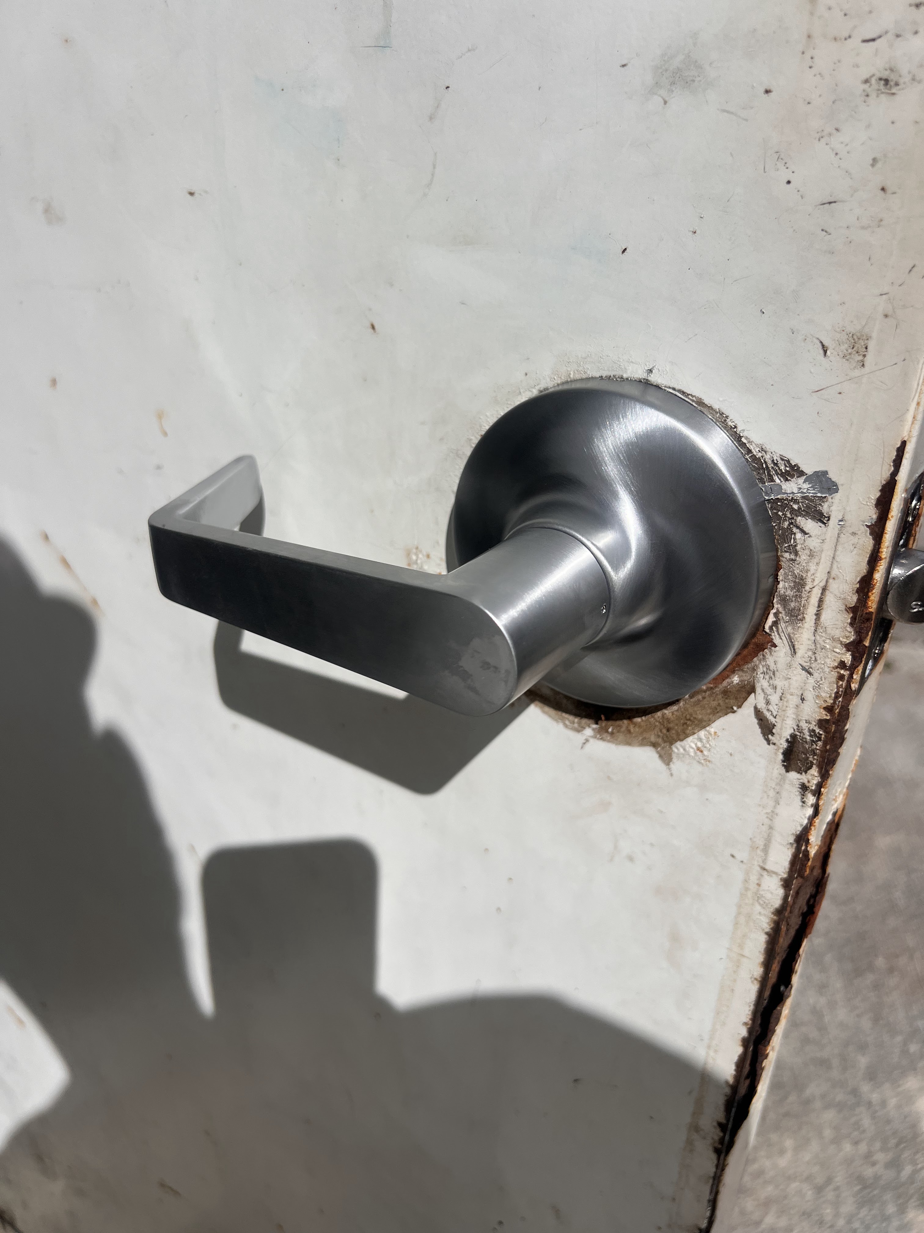 Lever handle installation - High-Security Lock Installation Mizner Country Club - Premier Locksmith Delray Beach