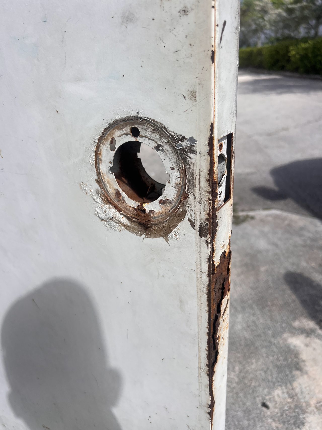 Damaged lock replacement - After Post-Burglary Rekey: Delray Beach Recovery Checklist - Premier Locksmith Delray Beach