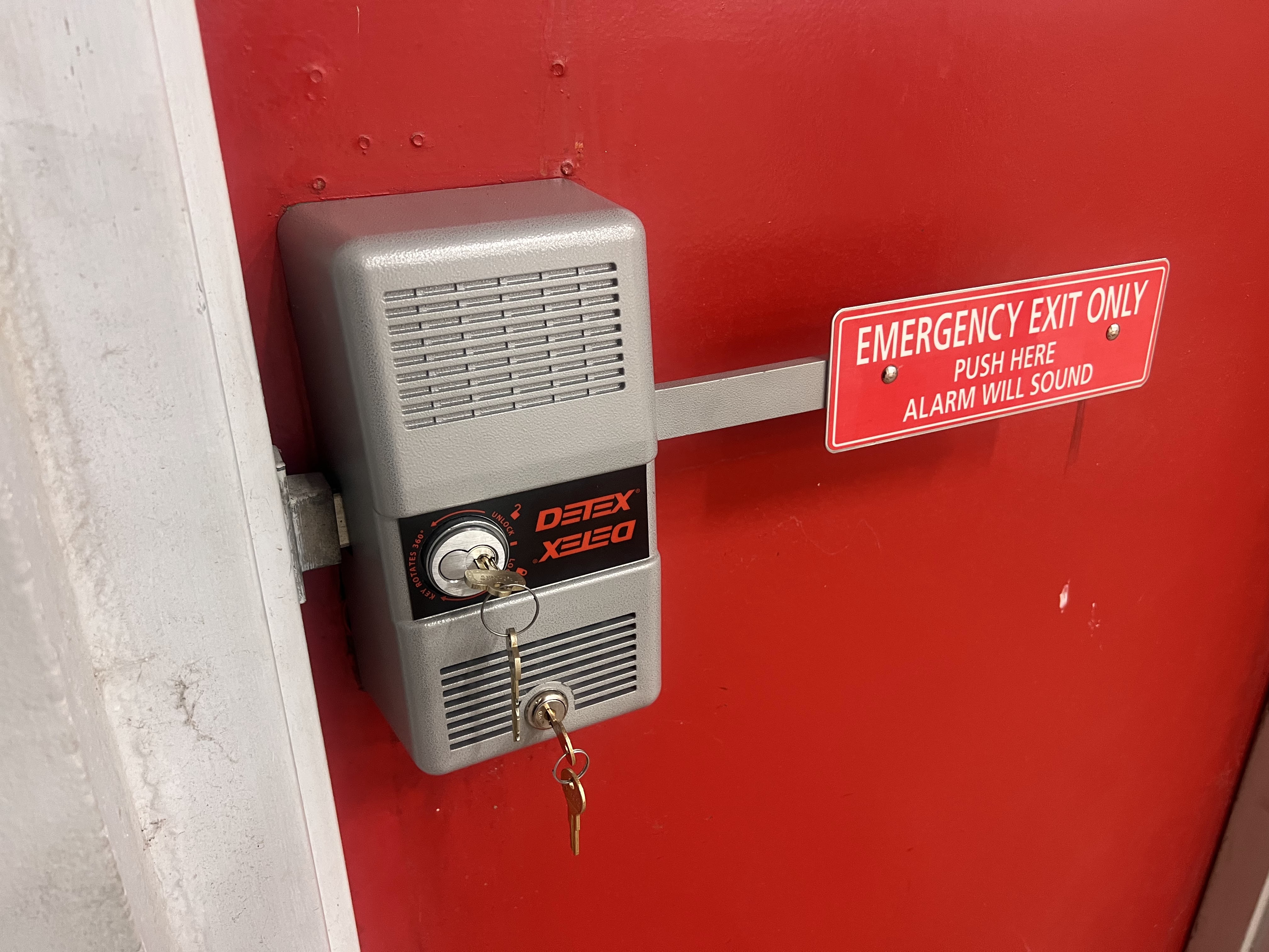 Panic bar installation (Detex hardware) - Access Control Systems Seven Bridges - Premier Locksmith Delray Beach