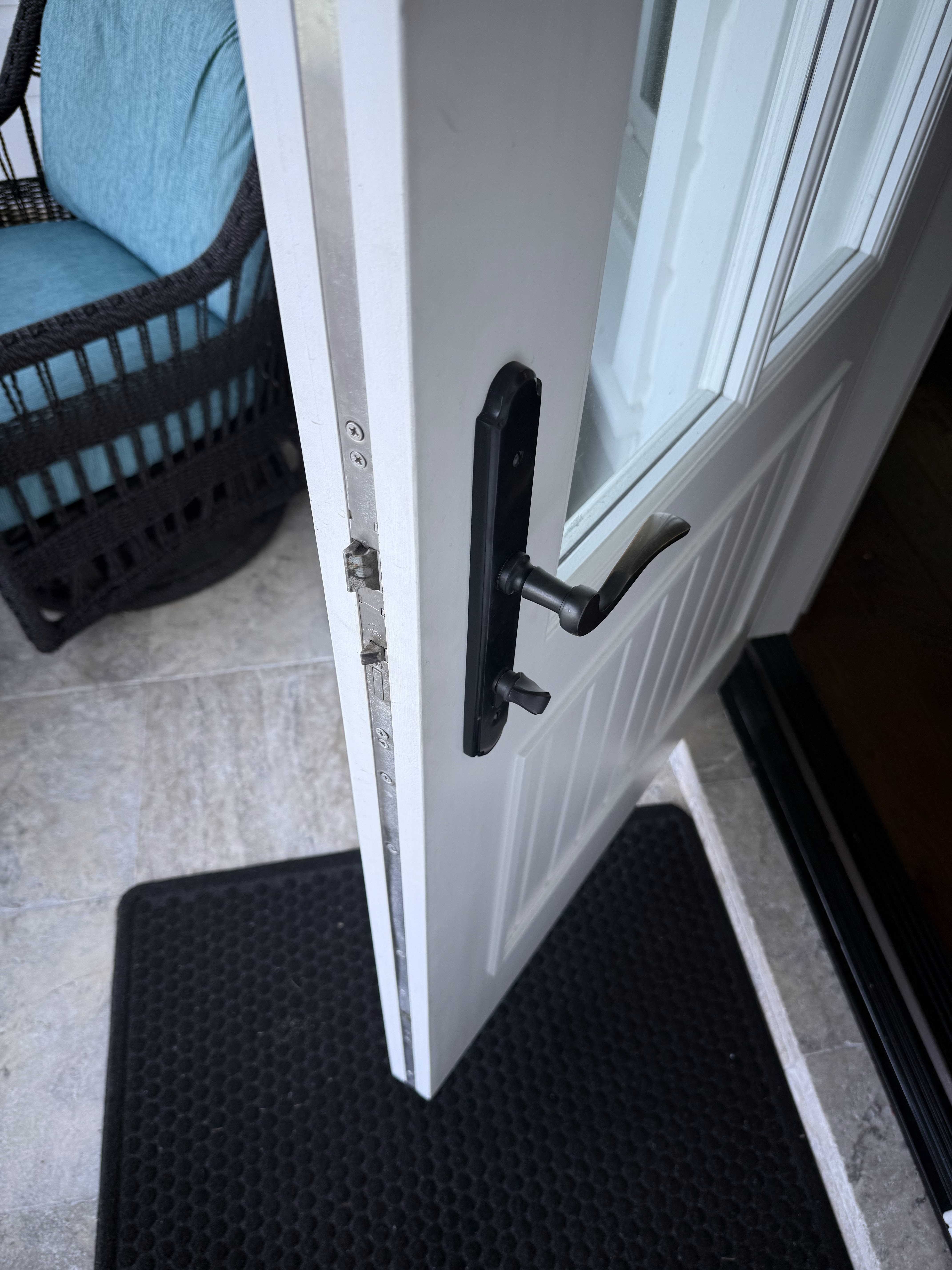 Residential door lock installation - Mailbox Lock Replacement - Premier Locksmith Delray Beach