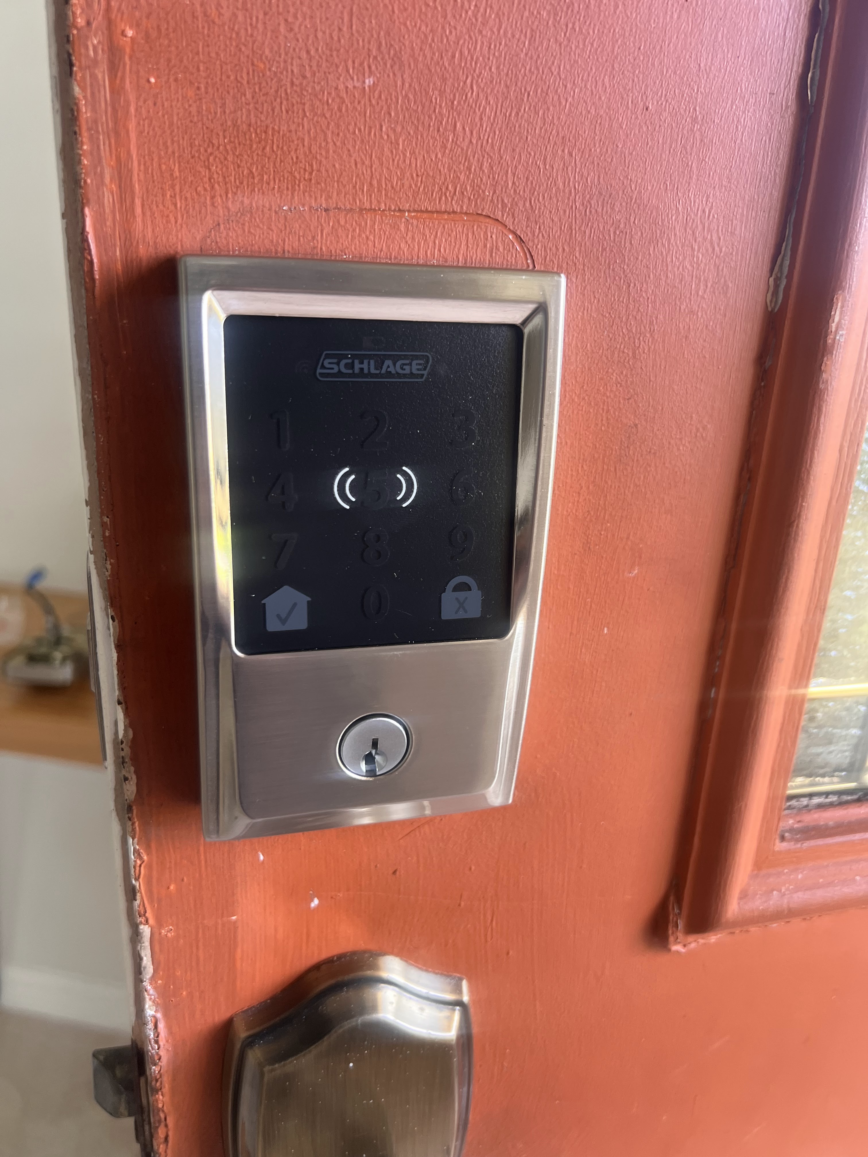 Smart lock installation (Schlage hardware) - Safe Opening + Installation - Premier Locksmith Delray Beach